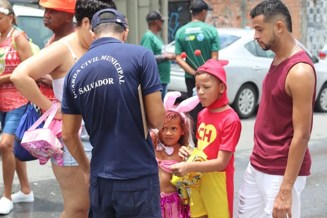 GCM já identificou mais de 10 mil crianças no Carnaval