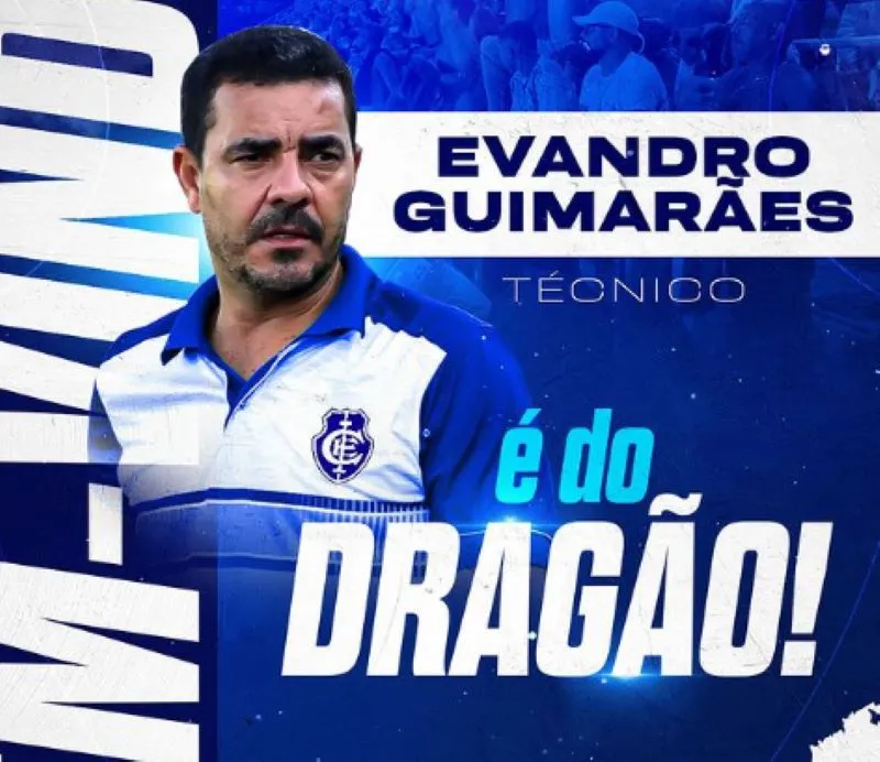 Evandro Guimarães é o novo técnico do Itabuna