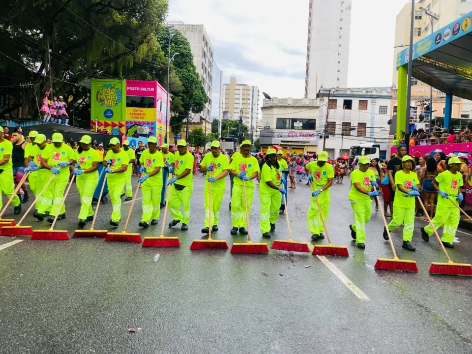 Megaoperação especial vai garantir a limpeza durante o Carnaval 2024