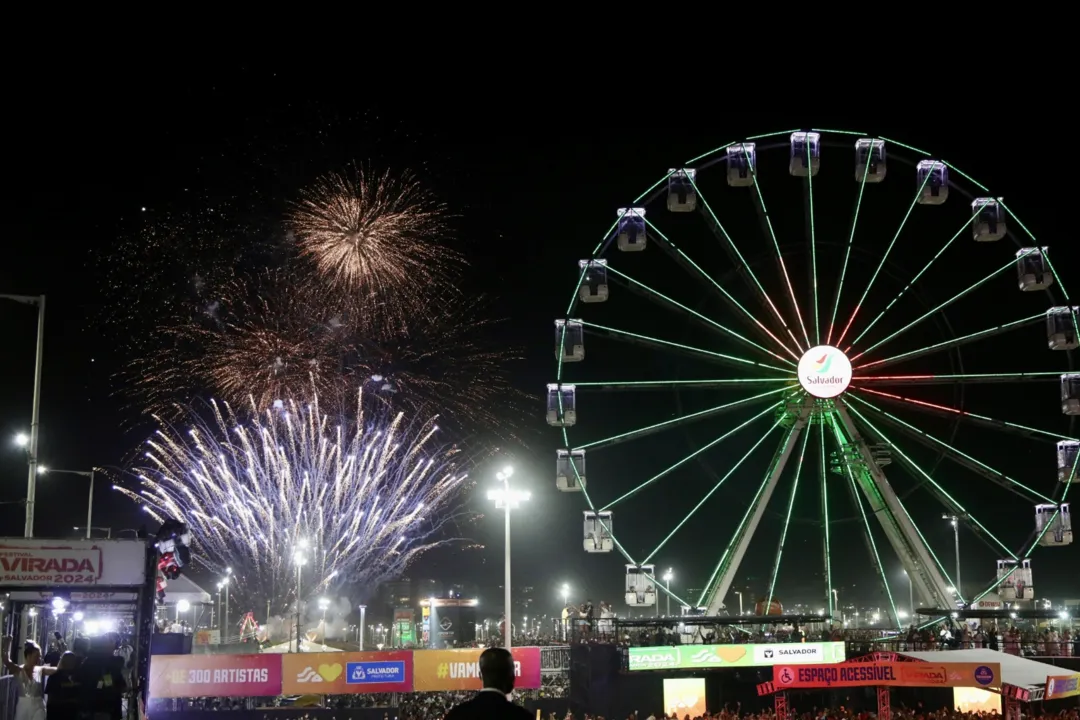 Festival Virada Salvador teve início no dia 28 de dezembro e terminou nesta segunda-feira