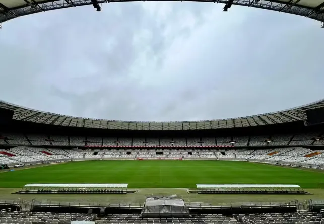 Gramado do Mineirão.