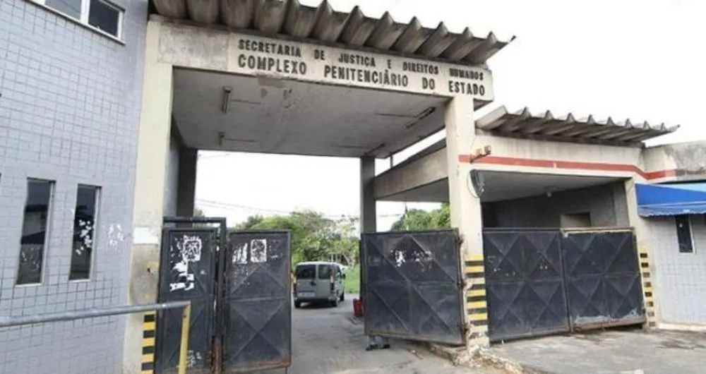 Corpo foi levado para o posto de saúde penitenciário da Unidade