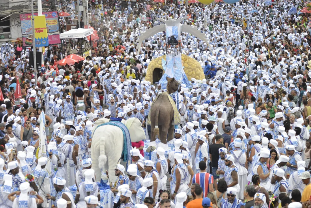 SALVADOR/MASSA/PORTAIS
CARNAVAL 2024
ASSUNTO: FILHOS DE GANDHY, O AVÔ DOS AFOXÉS, DESFILA MEMÓRIA E REVERENCIA CAETANO VELOSO NESTE CARNAVAL
Foto Shirley Stolze / Ag. A Tarde
Data 11/02/2024