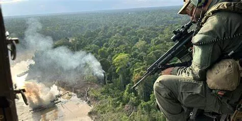 Batizada de Operação Fronteira de Ouro, a ação ocorreu entre os dia 1 e 3 de dezembro de 2023,