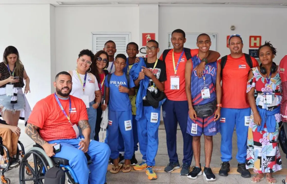Delegação de atletas paralímpicos da Bahia obteve grandes resultados nos Jogos Escolares em SP