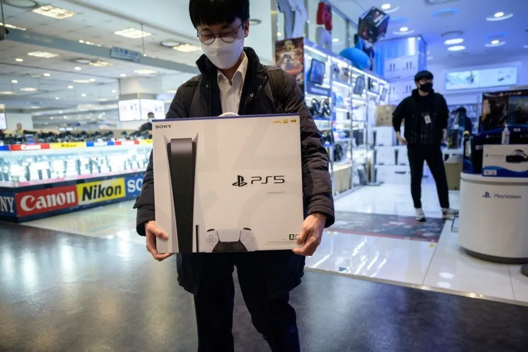 Playstation 5 foi lançado em novembro de 2020, durante a pandemia da Covid-19