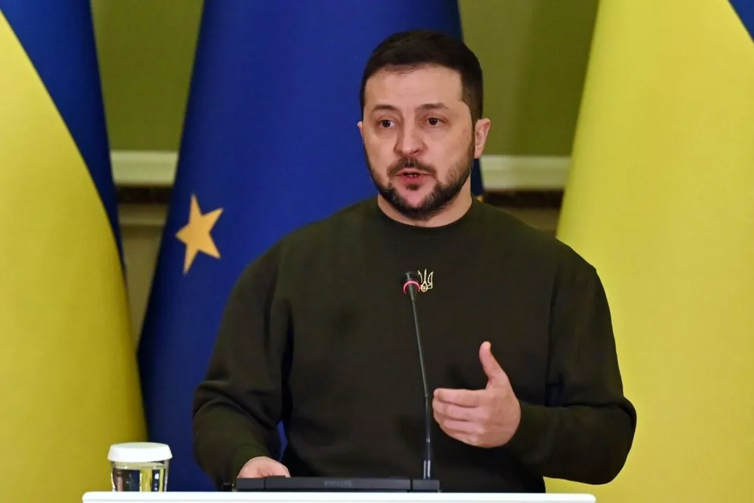 Zelensky é o presidente da Ucrânia desde 2019