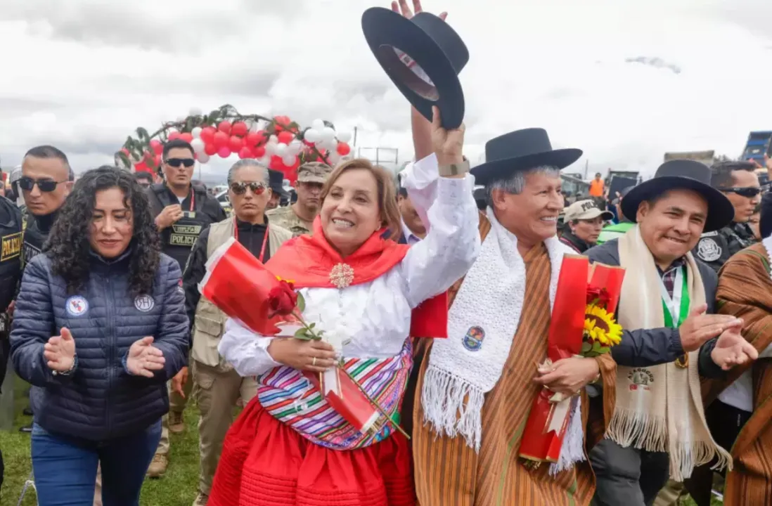 Caso aconteceu durante uma visita oficial à região de Ayacucho, no sul do país