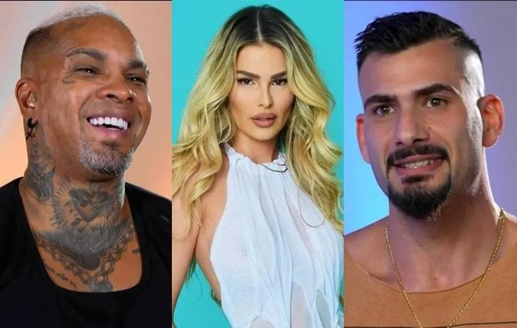 Rodriguinho, Yasmin Brunet e Nizam estão no BBB 24