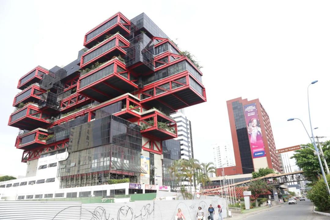 Prédio da Casa do Comércio, em Salvador