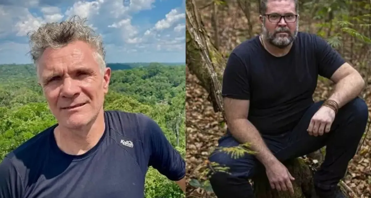 jornalista Dom Phillips e o indigenista Bruno Pereira foram mortos no Amazonas