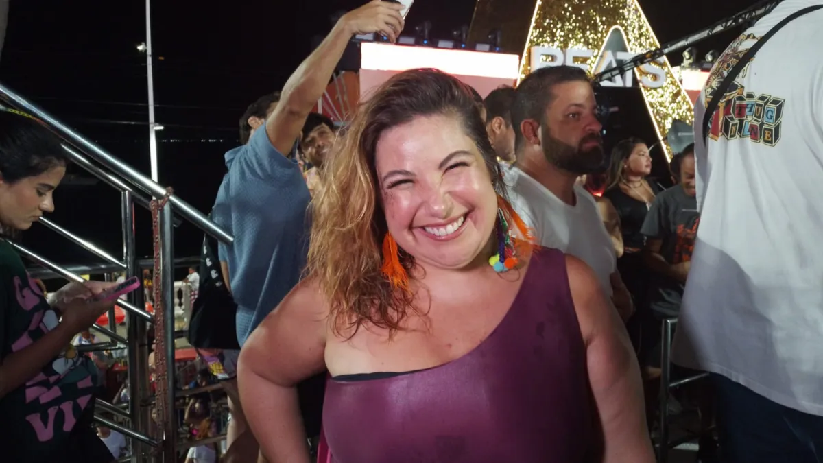Atriz Mariana Xavier curte mais uma vez o carnaval de Salvador