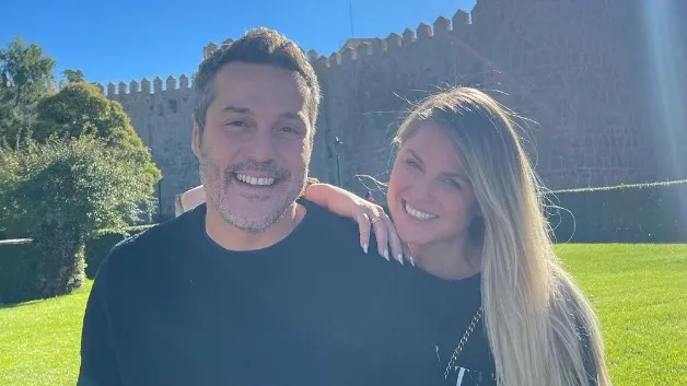 Atriz e empresária, Susana Werner, ao lado do então marido, o ex-goleiro Júlio César