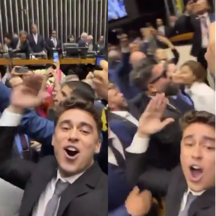 Vídeo gravado pelo deputado Nikolas Ferreira com ofensas a Lula