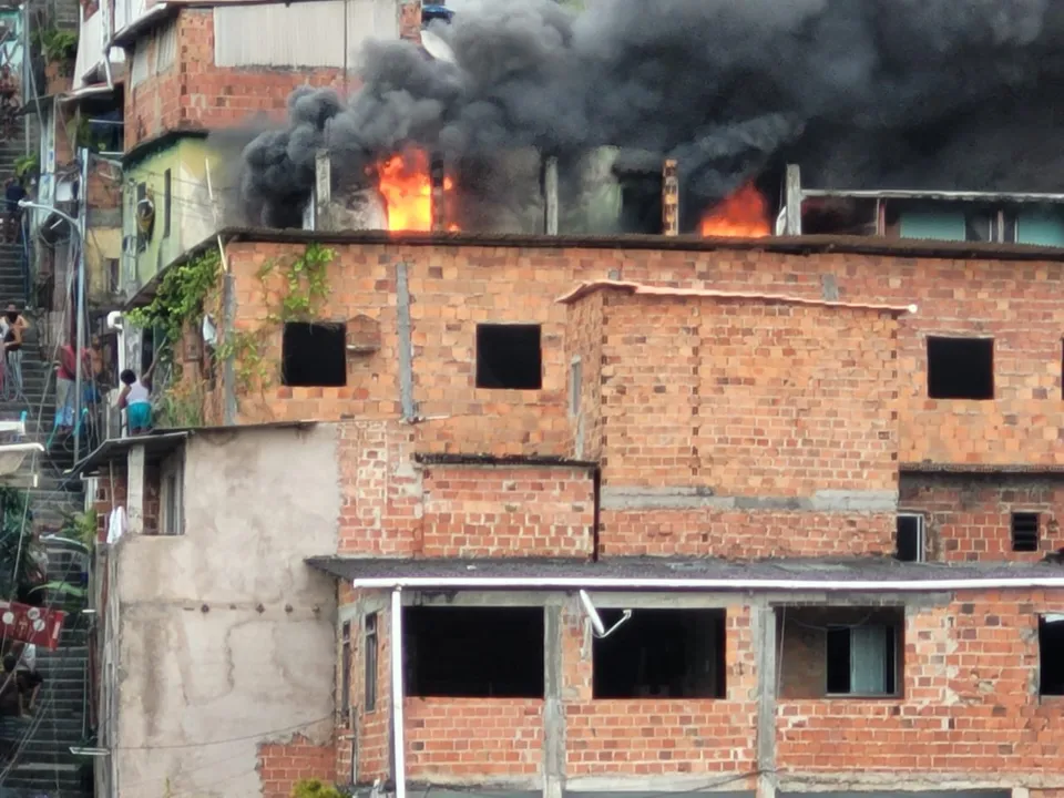 Incêndio aconteceu na tarde desta sexta-feira,5, em Cosme de Farias