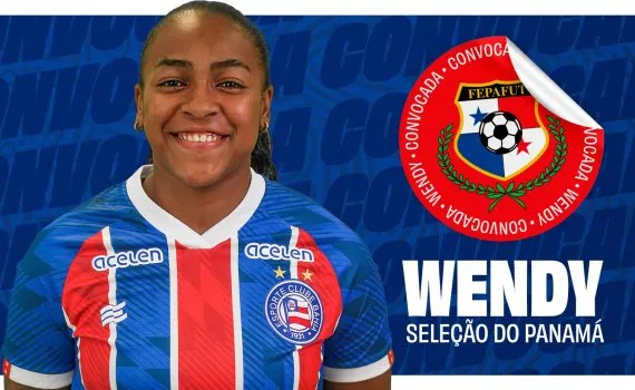Wendy é um dos reforços do time feminino do Bahia para 2024