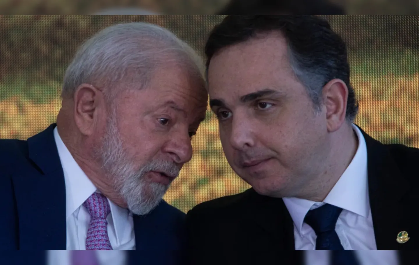 Presidente Lula (PT) e o presidente do Senado, Rodrigo Pacheco