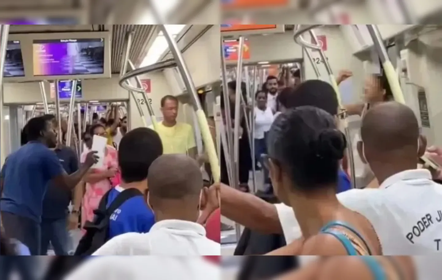 Vítima de intolerância religiosa no metrô se pronuncia