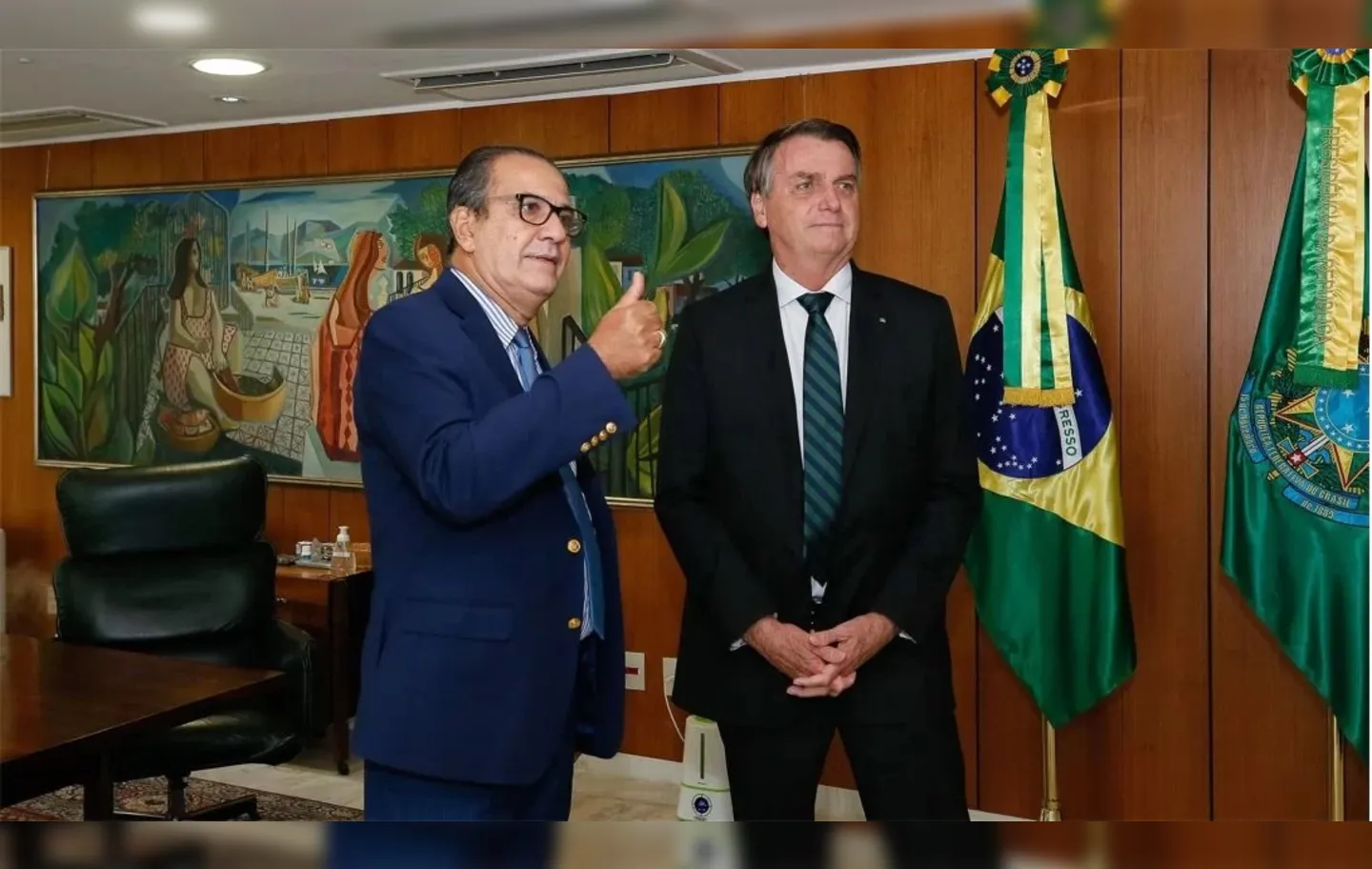 Ex-presidente Jair Bolsonaro e pastor Silas Malafaia