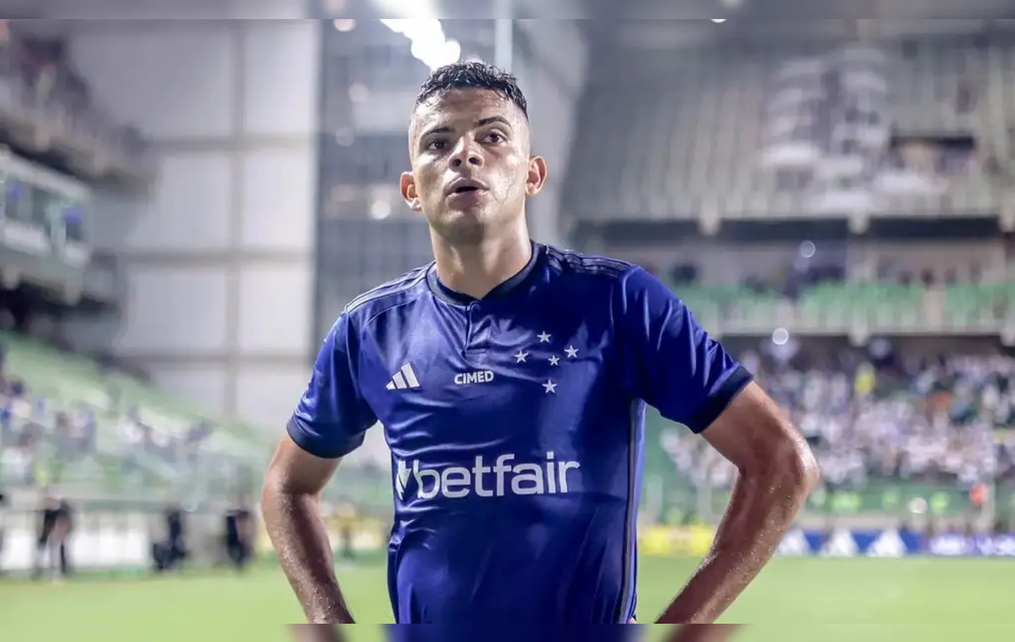 Bruno Rodrigues durante sua passagem pelo Cruzeiro