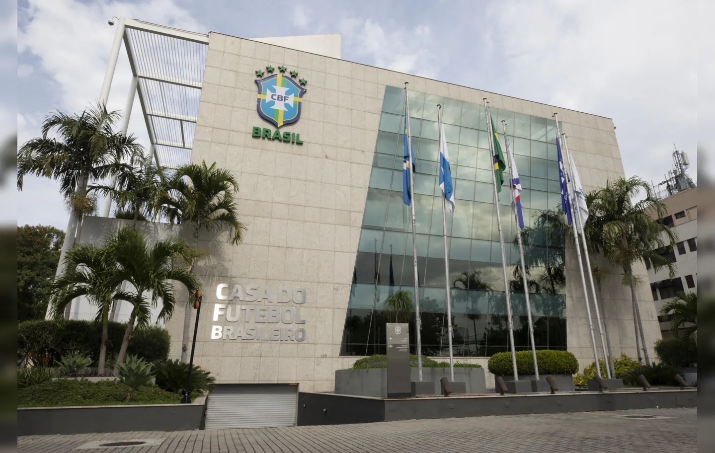Sede da Confederação Brasileira de Futebol (CBF), no Rio de Janeiro