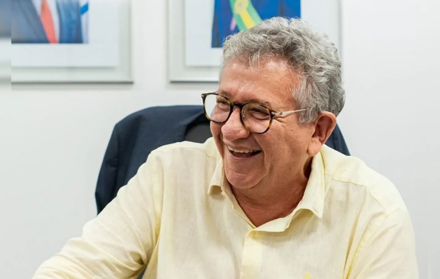 Secretário estadual de Relações Institucionais, Luiz Caetano