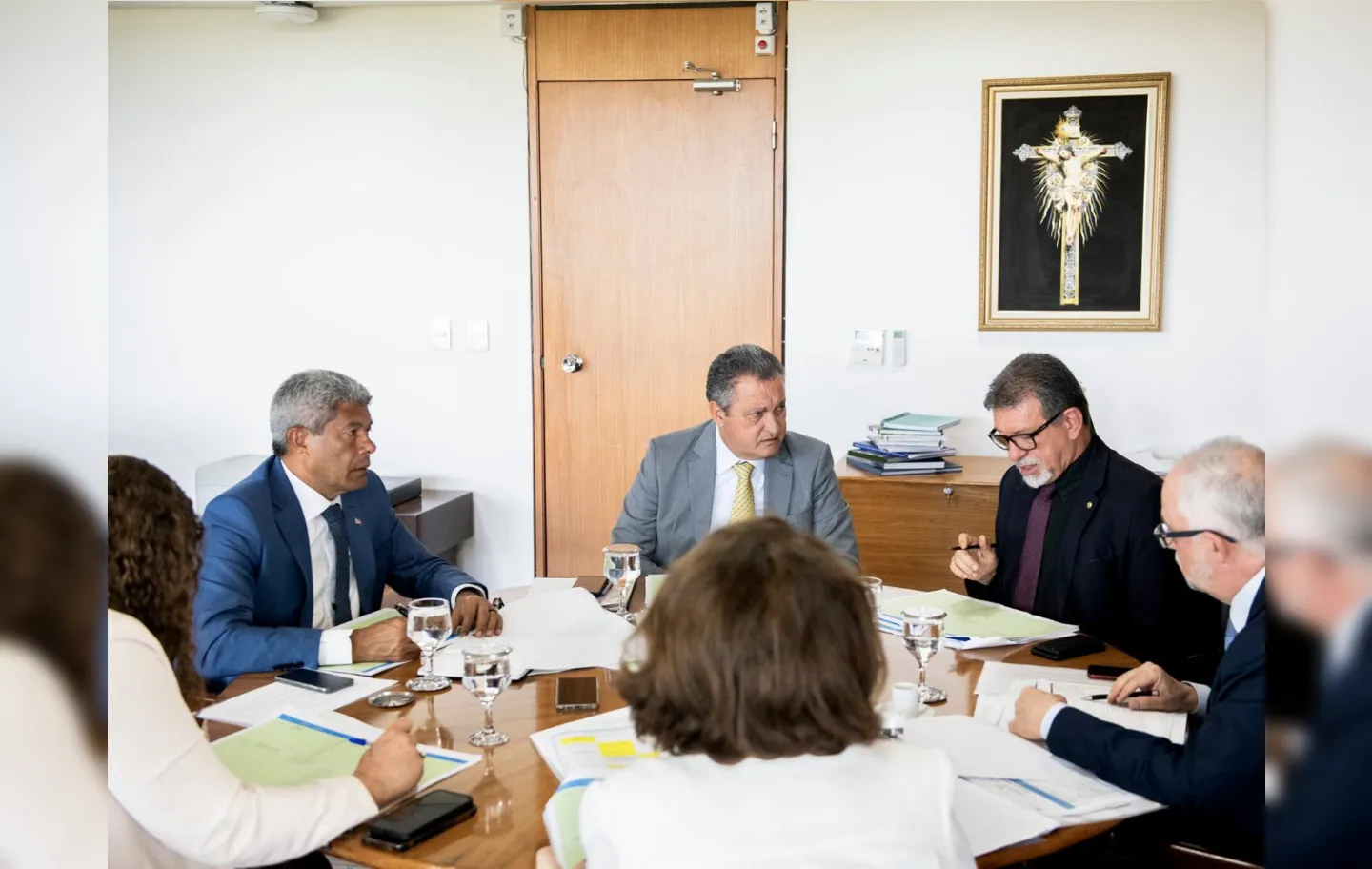 Jerônimo se reuniu com o ministro Rui Costa em Brasília para falar do PAC Seleções