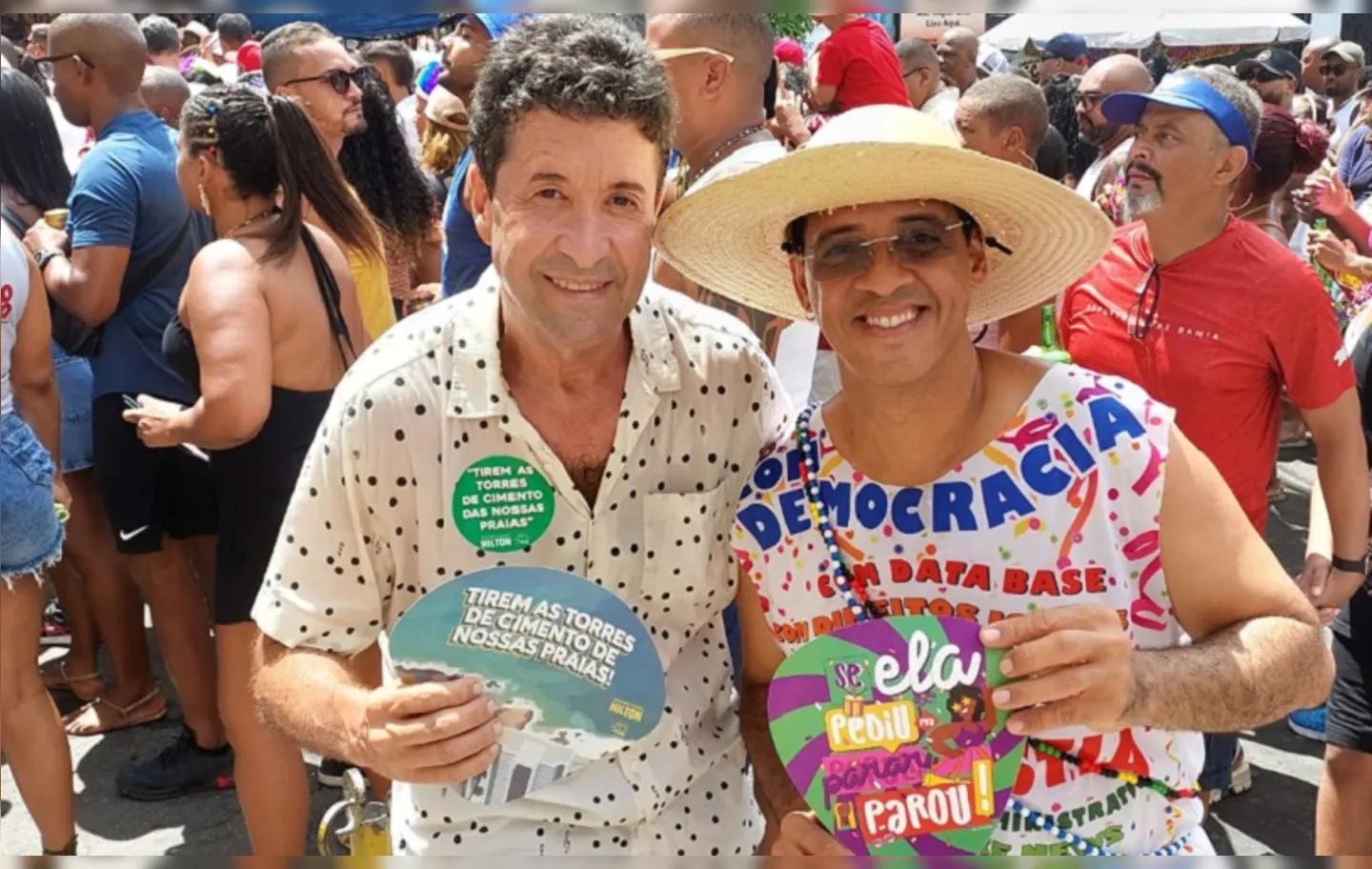 Marcos Mendes e Hilton Coelho, ambos do PSOL, acreditam que sigla representa a "verdadeira esquerda" em Salvador