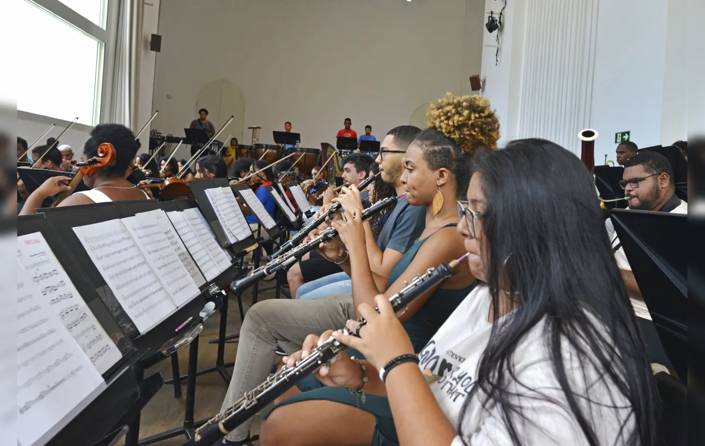 Principal formação musical do programa do Governo da Bahia, grupo realizou o primeiro ensaio, sob regência de Ricardo Castro