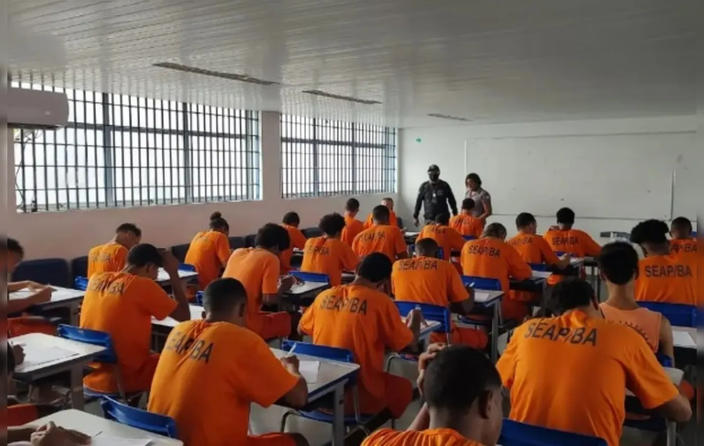 Ao todo, 2.231 internos do sistema prisional do estado se inscreveram para participar das provas