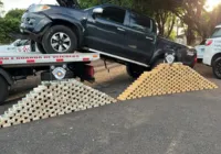 Agente da PRF é preso ao transportar mais de 300 kg de drogas