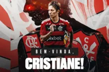 Imagem ilustrativa da imagem Atacante Cristiane é anunciada pelo Flamengo
