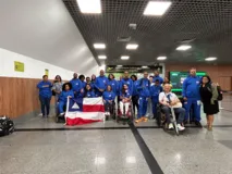Imagem ilustrativa da imagem Atletas baianos viajam a SP para disputar as Paralimpíadas Escolares