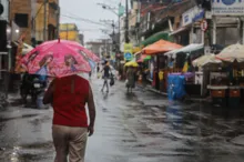 Imagem ilustrativa da imagem Carnaval será de chuva neste final de semana em Salvador