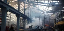 Imagem ilustrativa da imagem Cinco mortos e mais de 90 feridos na Ucrânia após ataques da Rússia