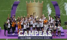 Imagem ilustrativa da imagem Corinthians é tetra no Paulistão e Inter é campeão do Gaúcho Feminino