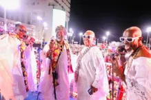 Imagem ilustrativa da imagem Cortejo Afro se despede do Carnaval com 'arrastão' no Pelourinho