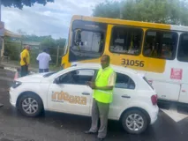Imagem ilustrativa da imagem Dois ônibus são assaltados no Lobato nesta segunda-feira