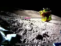 Imagem ilustrativa da imagem Japão divulga foto da Lua após pouso preciso de sonda