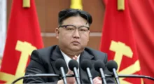 Imagem ilustrativa da imagem Kim Jong-un faz alerta para possível ‘guerra’ nuclear