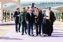 Imagem ilustrativa da imagem Lula chega ao Oriente Médio para participar da COP28