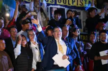 Imagem ilustrativa da imagem Presidente eleito lidera marcha contra corrupção na Guatemala