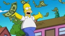 Imagem ilustrativa da imagem Profecia? Veja números da loteria que deixaram Homer rico em Simpsons