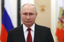 Imagem ilustrativa da imagem Putin promete 'intensificar' bombardeios russos na Ucrânia após ataque