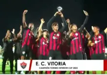 Imagem ilustrativa da imagem Time Sub-16 do Vitória é campeão de competição na Argentina