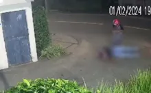 Imagem ilustrativa da imagem Vídeo: motoboy é assassinado na Estrada Velha do Aeroporto