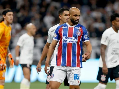 Thaciano, autor de dois gols no triunfo por 5 a 1 contra o Corinthians, na última sexta-feira, 24.