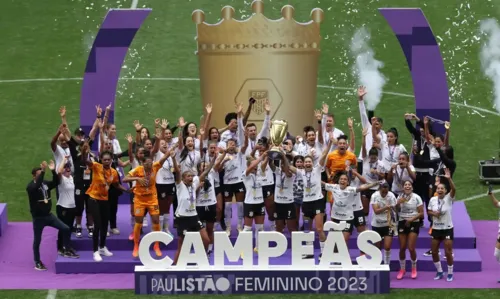 Equipe feminina do Corinthians é campeã do Paulistão