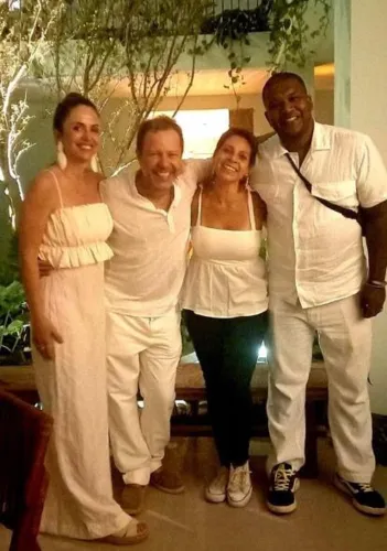 Malu Barretto, Vik Muniz, Elen Luz e Ícaro Rosa