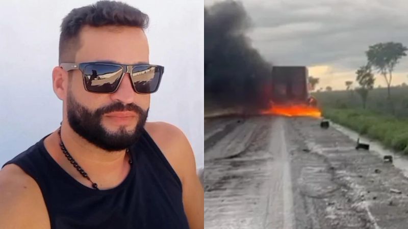 Motorista Morre Carbonizado Após Acidente Com Caminhão Na Bahia